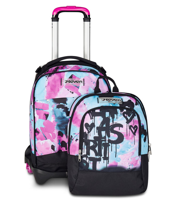 TROLLEY JACK Seven® 3 RUOTE DETACH - QUICK GRAFFITI GIRL