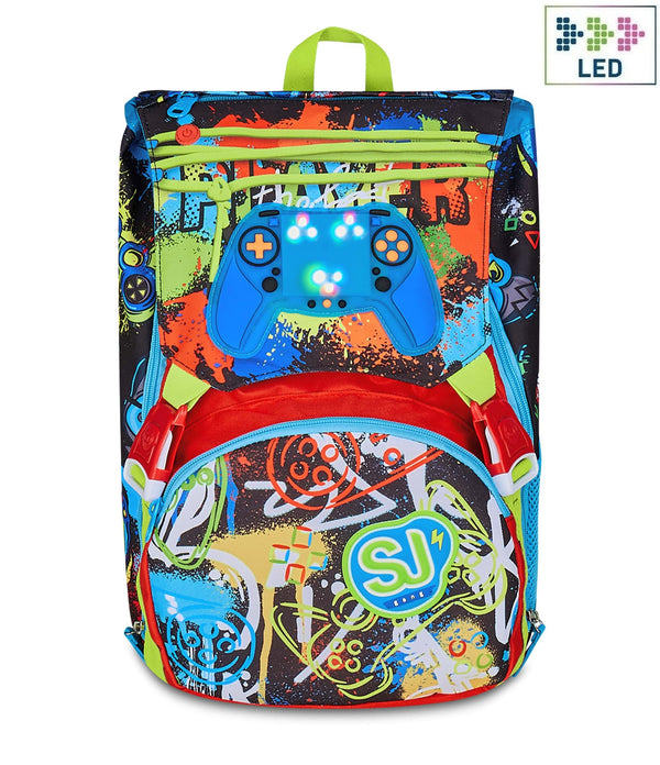 EXPANDABLE BACKPACK BIG - GAME LED BOY