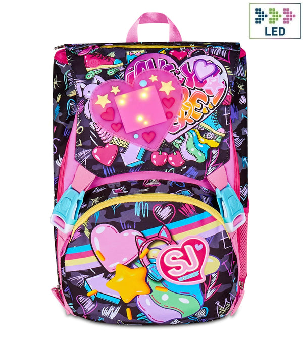 EXPANDABLE BACKPACK BIG - GAME LED GIRL