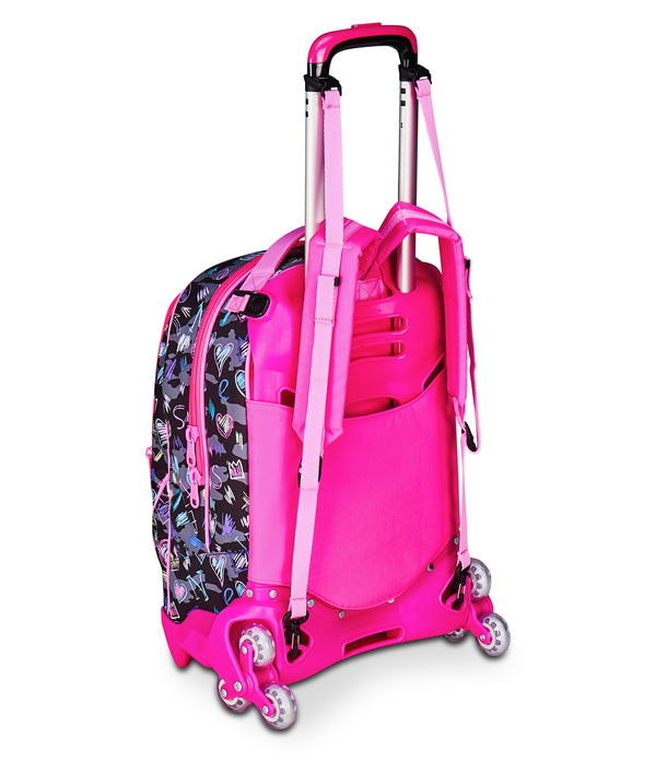 TROLLEY JACK 3 RUOTE - GAME LED GIRL