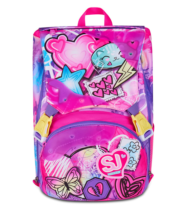 EXPANDABLE BACKPACK BIG - TINYPATCH GIRL