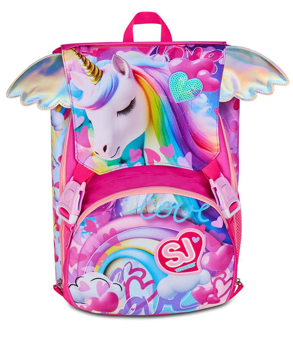 EXPANDABLE BACKPACK BIG - FLYUNICORN GIRL