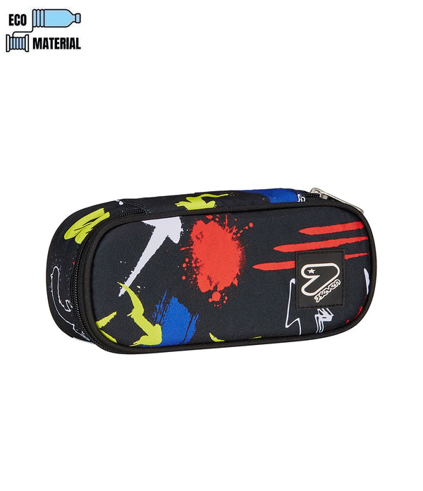 Seven® ROUND PLUS PENCIL BAG - THE DOUBLE GRAFFITILOAD - Default Title