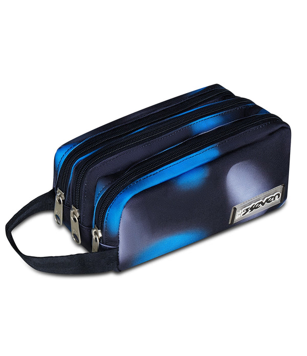 Seven® 3 ZIP PENCIL CASE - FREETHINK BOY