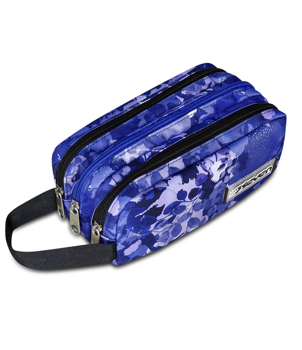 Seven® 3 ZIP PENCIL CASE - FREETHINK GIRL