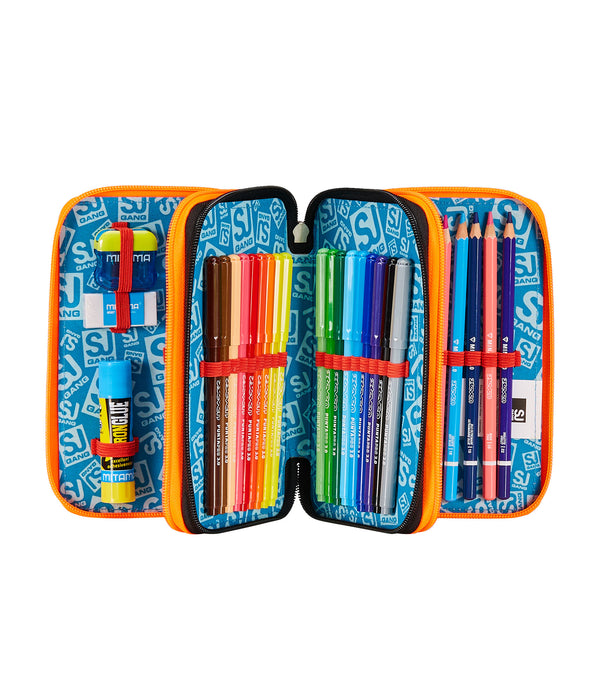 3 ZIP PENCIL CASE - REXME