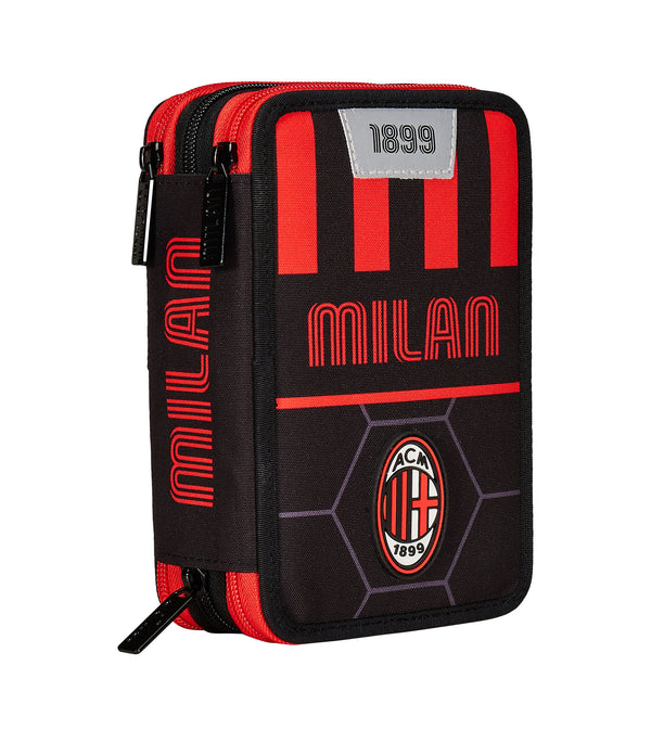 3 ZIP PENCIL CASE -  MILAN - Default Title