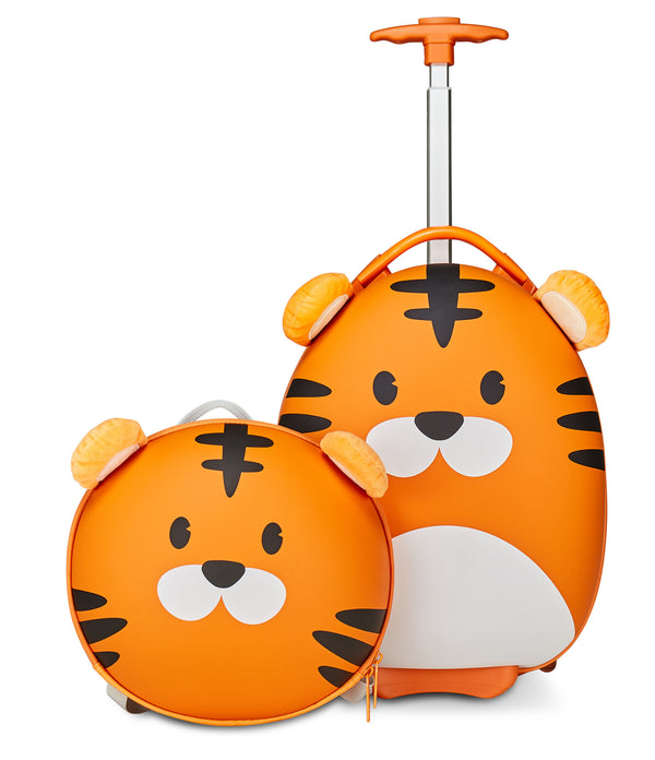 SET TROLLEY E ZAINETTO TIGRE FANCY ANIMALS - Default Title