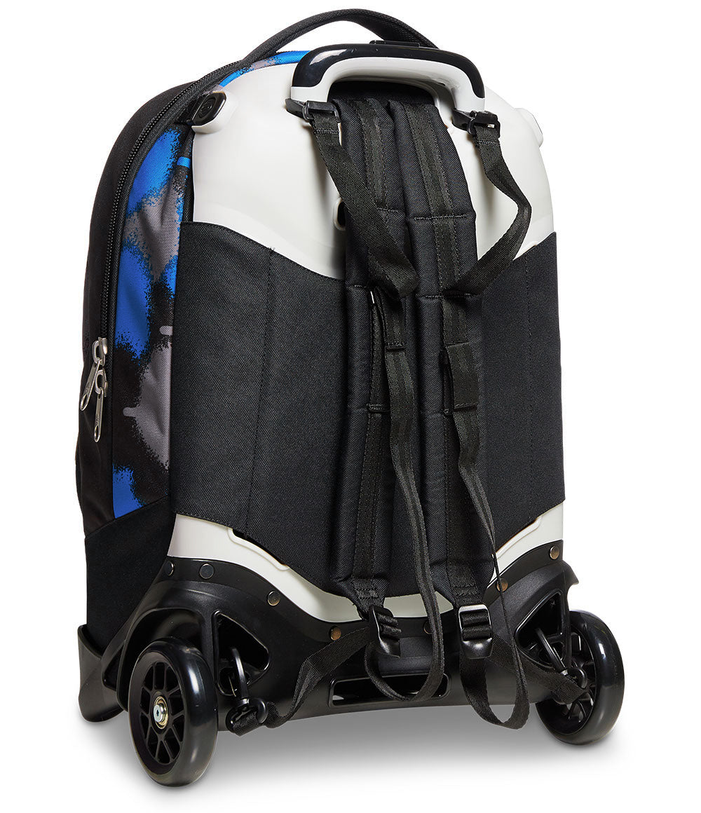 Zaino Trolley Jack Seven® Ruote Inter Blue'n'Black, 46% OFF