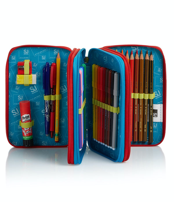 3 Zip Pencil Cases – Seven